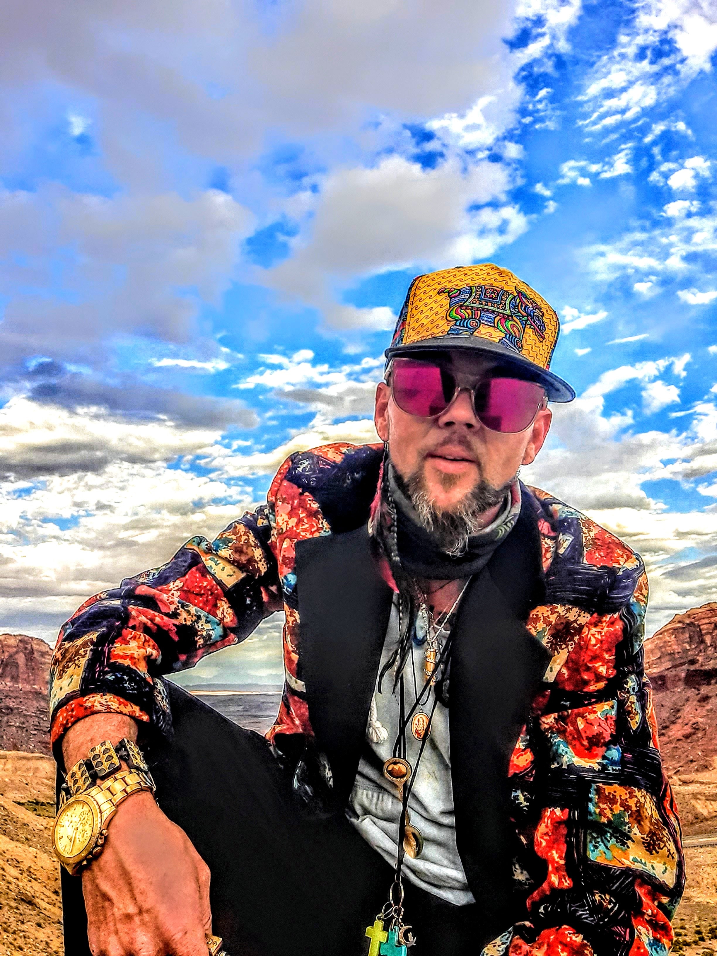 Freebird Astro-Naughty in the desert, Arches National Park
